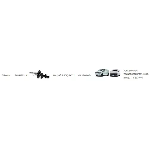 VOLKSWAGEN TRANSPORTER Amortisör