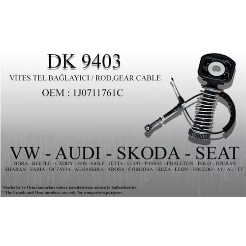 https://www.atisoft.com.tr, Dekar-Dk9403, 1J0711761C
